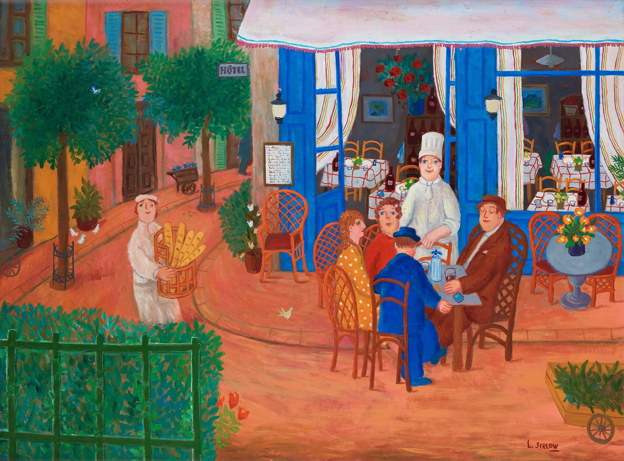Lennart Jirlow, "Utanför bykrogen". — Bukowskis