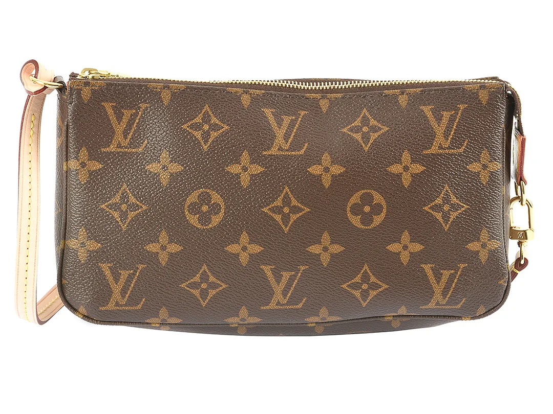 VÄSKA, LOUIS VUITTON, Pochette Accessoires, monogram canvas, 22x13x4cm, dustbag. — Accessoarer/Väskor — Kaplans
