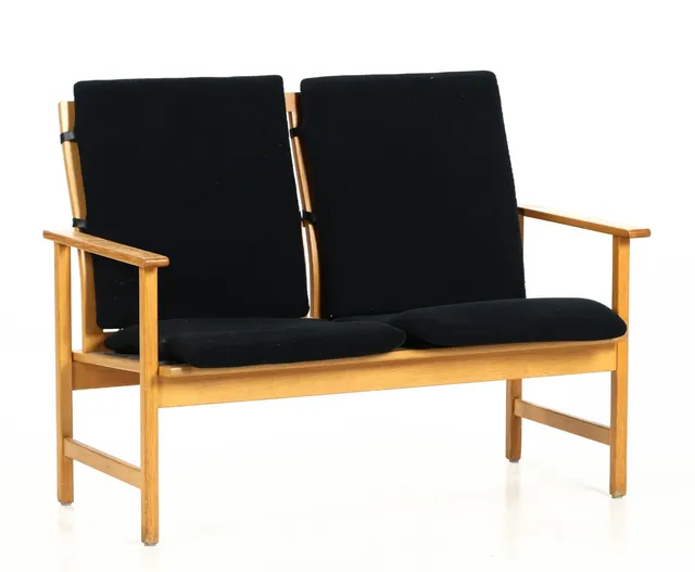Børge Mogensen, sofa, oak, model 2259