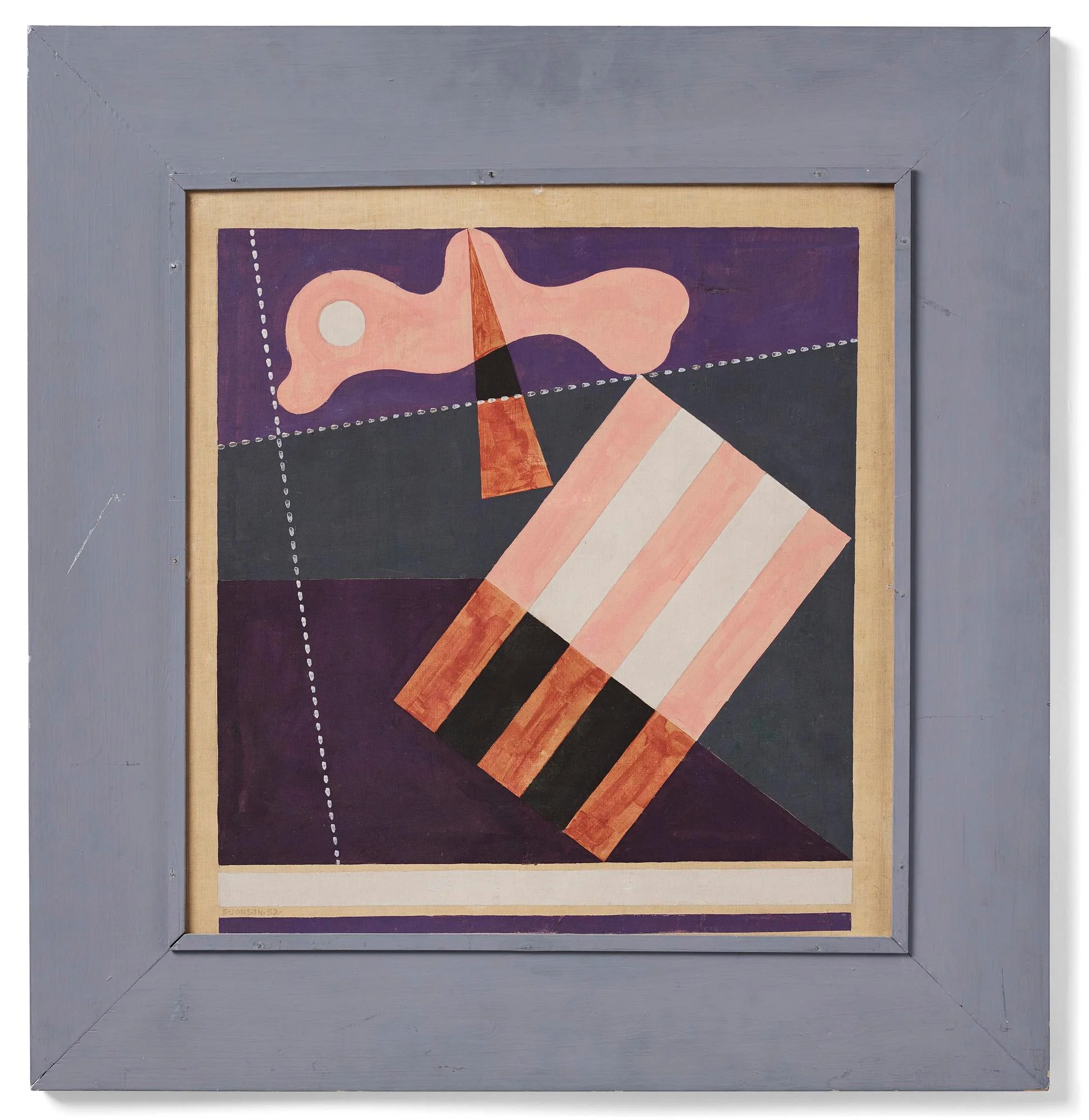 Sven Jonson, Geometrisk komposition. — Bukowskis
