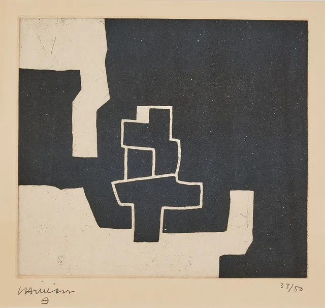 EDUARDO CHILLIDA. "Aldizkatu II".