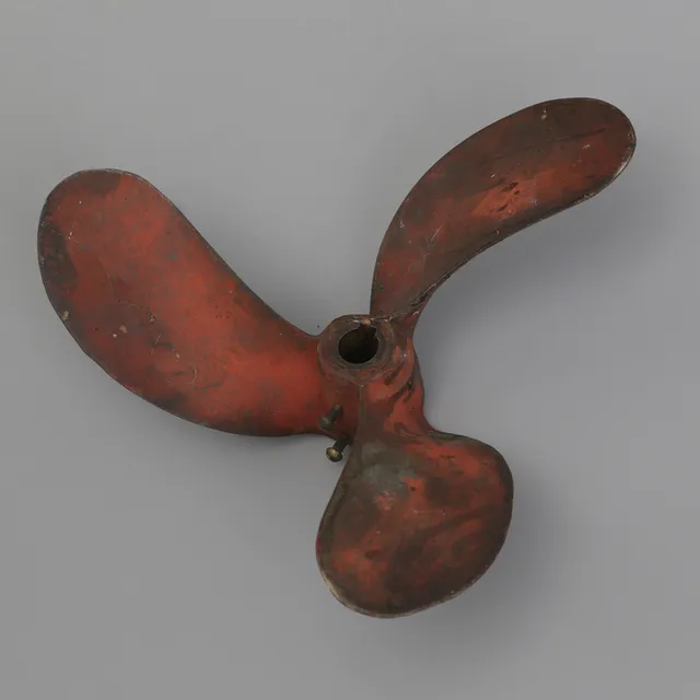 NAUTISK PROPELLER, metall.