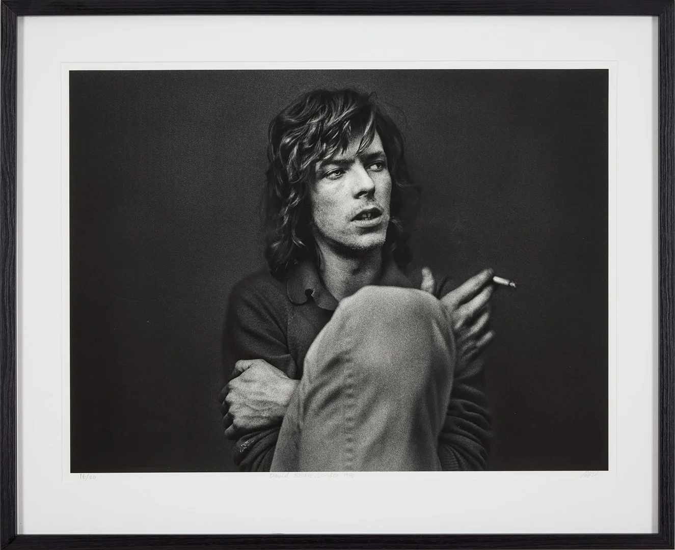 ROLF ADLERCREUTZ. "David Bowie, London 1970". — Photography — Stockholms Auktionsverk Fine Art