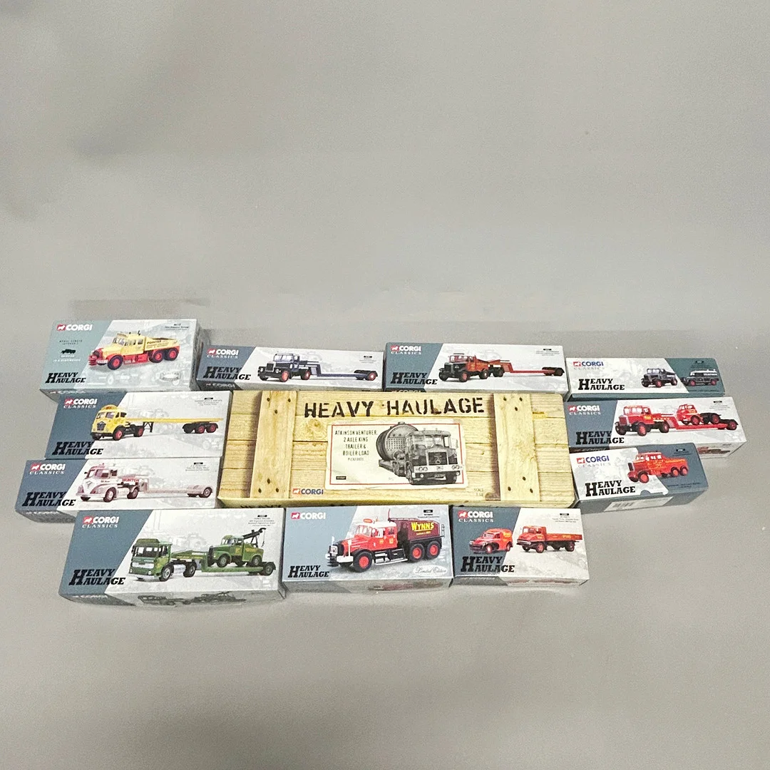 CORGI HEAVY HAULAGE MODEL TRUCKS. — Model cars — Chalkwell Auctions