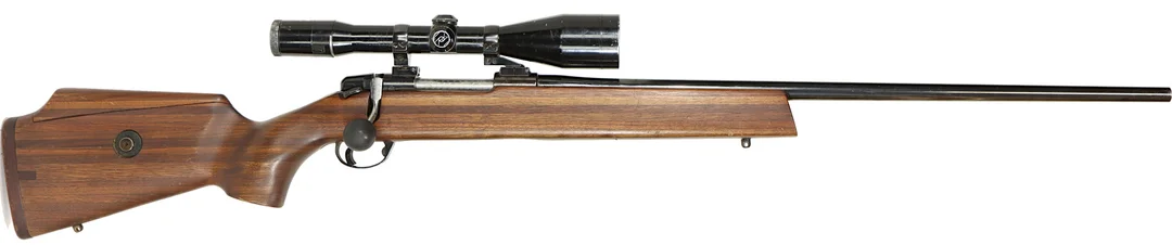 KULGEVÄR, fabrikat Viking Arms, modell 1900, kaliber 6,5x55, tillv.nr 004519, se-nr SE0246023. — Rifles — Walter Borg