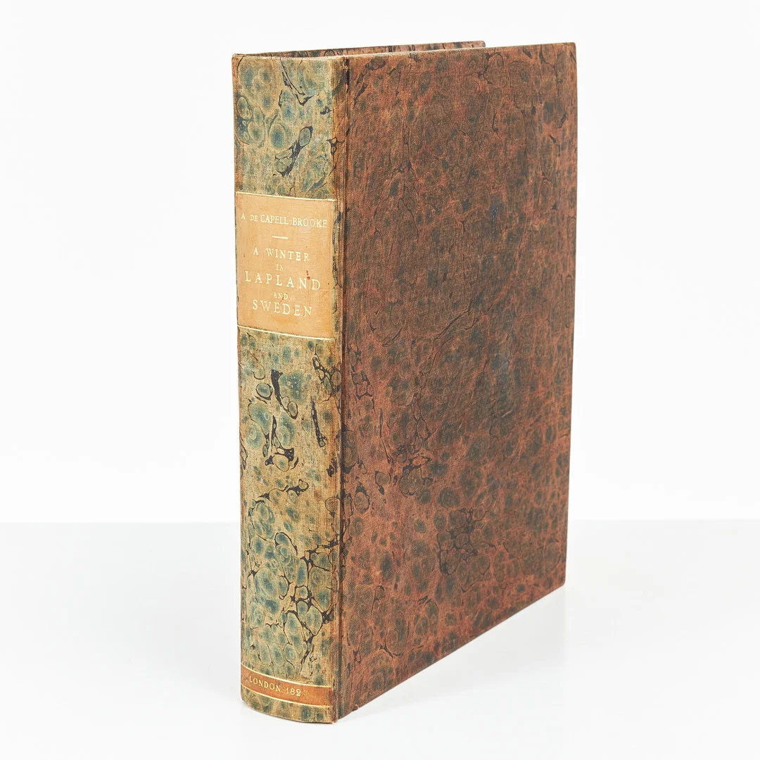 LAPPONICA, BROOKE, A WINTER IN LAPLAND AND SWEDEN, MED LITOGRAFIER, 1827. — Books — Stockholms Auktionsverk Magasin 5