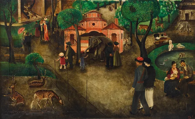 OTTE SKÖLD. ”Jardin des plantes, Paris”.