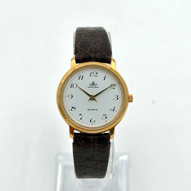 MEISTER ANKER, armbandsur, quartz, gulddoublé.
