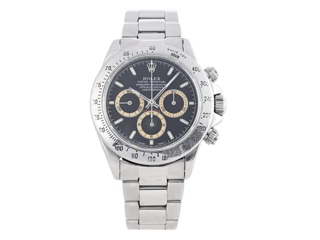 ROLEX, Oyster Perpetual, Cosmograph, Daytona (T Swiss Made T), "Mark III Bezel", Chronometer, Ref nr. 16520, Serie nr. T735187, Cal 4030, Verk nr. 118404, Boett nr. 16500, kronograf, herrur, 40 mm, stål, automatisk, safirglas (repor/nagg), Oysterlocklänk, viklås, Ref nr. 78390-V11/503 B, ca 1996.