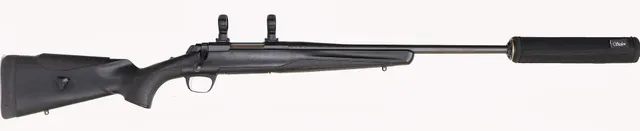 312. KULGEVÄR MED LJUDDÄMPARE, japansk, Repeter, fabrikat Browning, modell X-Bolt, kaliber .308W, tillv.nr 55311ZR354, se-nr SE3052908.