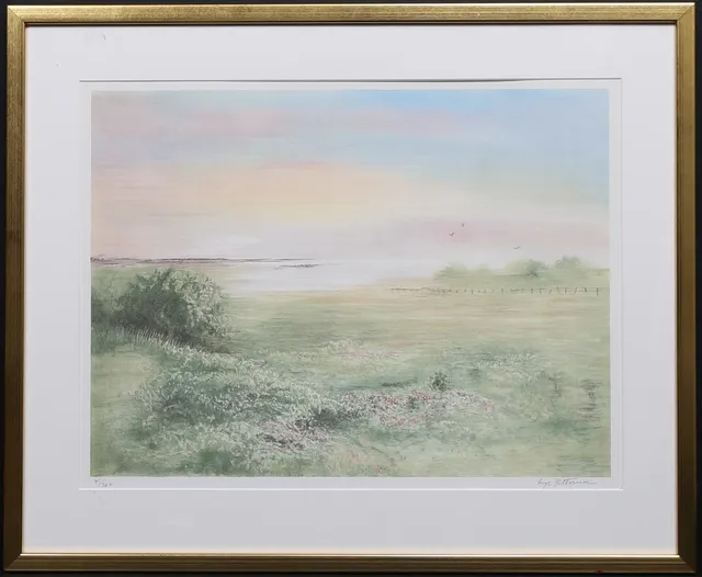 INGE PETTERSSON. Färglitografi, signerad och numrerad 45/300.
