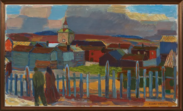Gleditsch, Rolf Juell — Motiv fra Røros