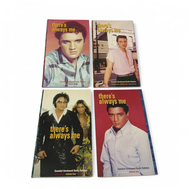 ELVIS PRESLEY. CD boxar, Essential Unreleased Studio Outtakes, 4 stycken.