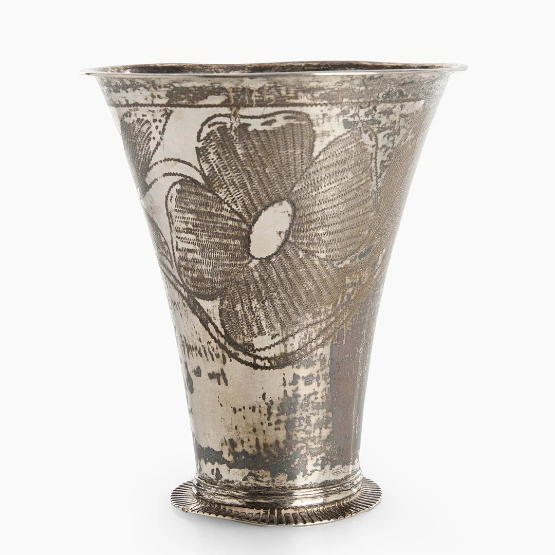 LORENZ GEORG WEIS (verksam 1791-1829). Bägare, silver, Norrköping 1809. Gustaviansk. — Silver — Crafoord Auktioner Stockholm
