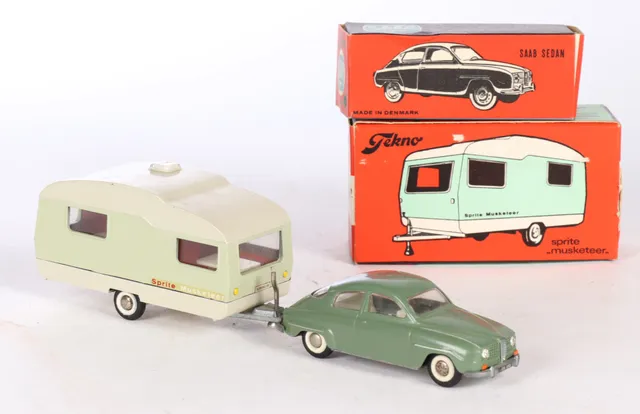 Tekno. Car and caravan in boxes (2)