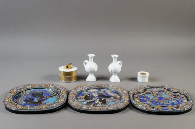 Rosenthal. Bjørn Wiinblad. Stager platter mm (7)