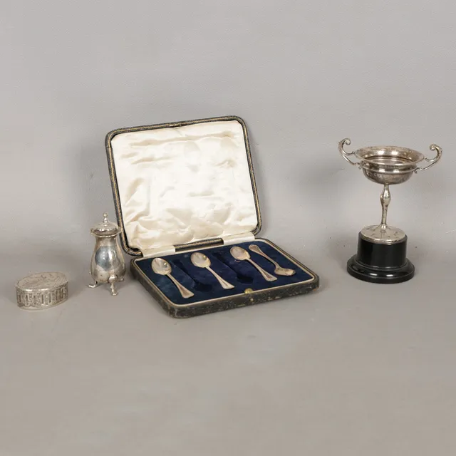 SILVER VARIOUS DATES & MAKERS (7).