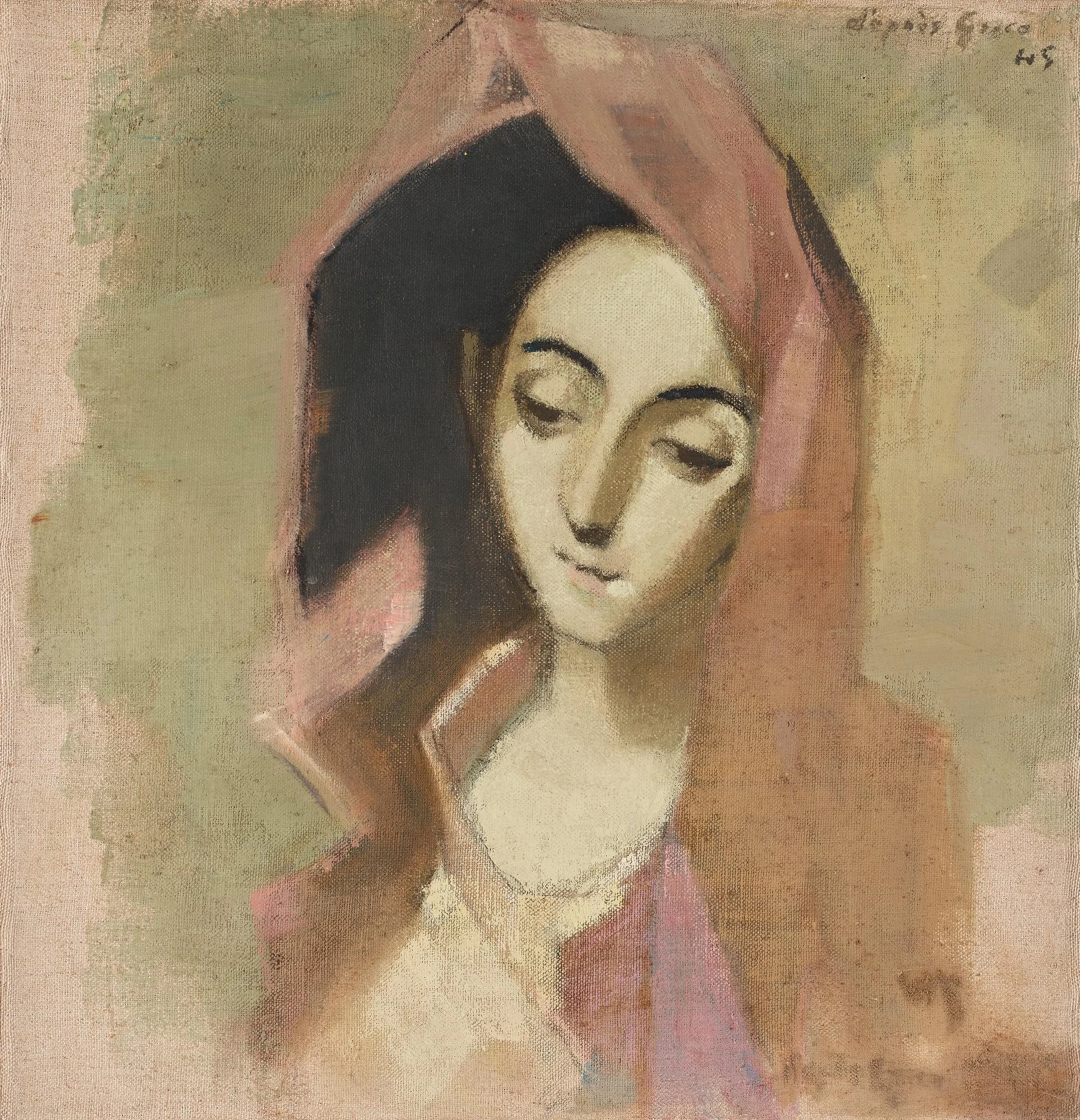 Helene Schjerfbeck, "Vårbroddens madonna". — Bukowskis