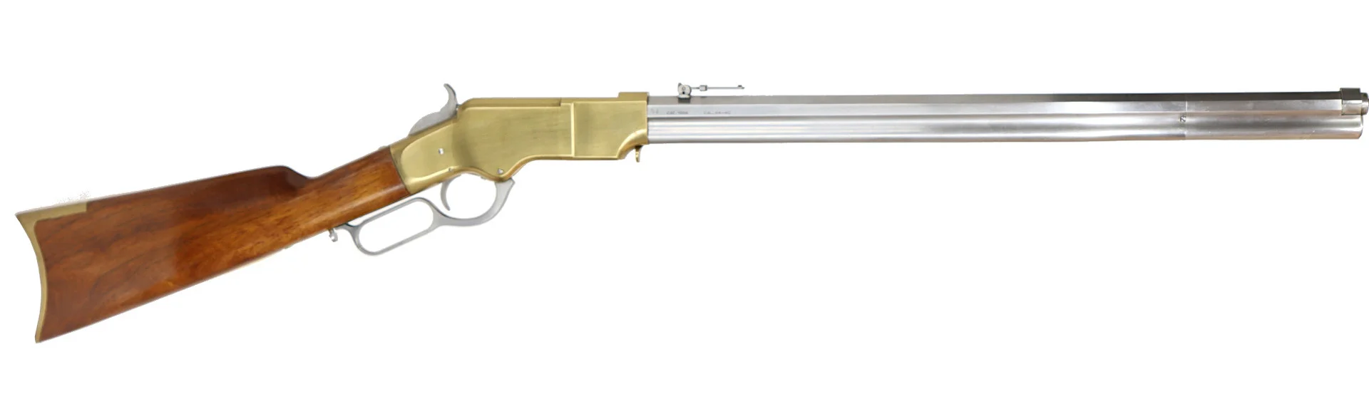 KULGEVÄR, Bygelrepeter, fabrikat Uberti, modell 1860 Henry, kaliber .44-40, tillv.nr 2351, se-nr begagnad. — Rifles — Walter Borg