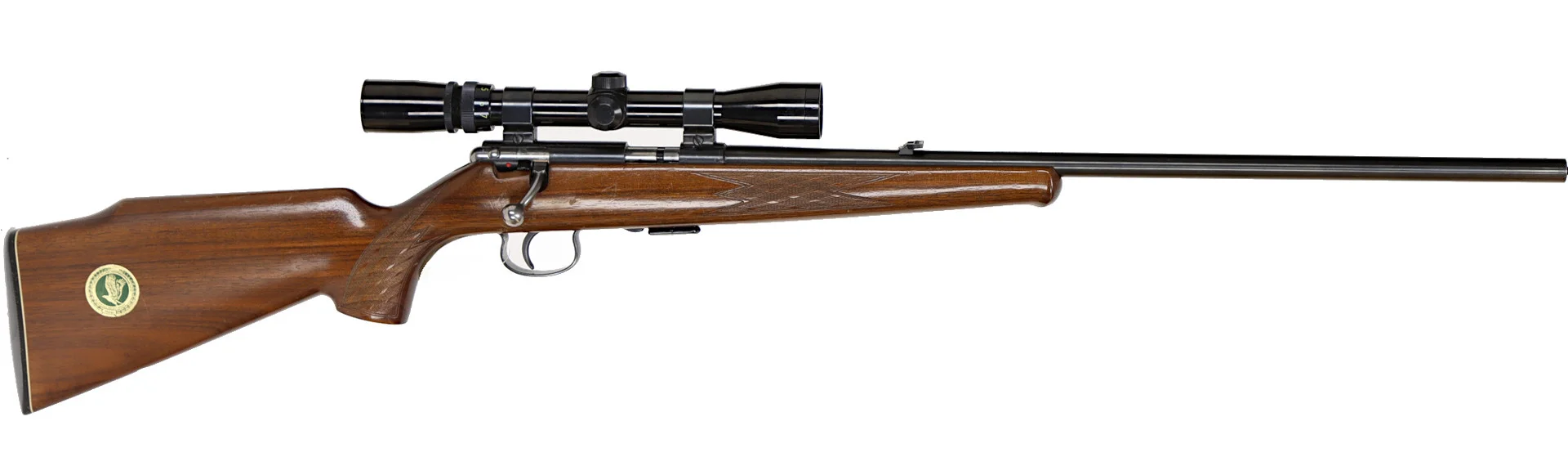 225. KULGEVÄR, Repeter, fabrikat Anschütz, modell 1415-1416, kaliber .22LR, tillv.nr 1210914. — Rifles — Walter Borg
