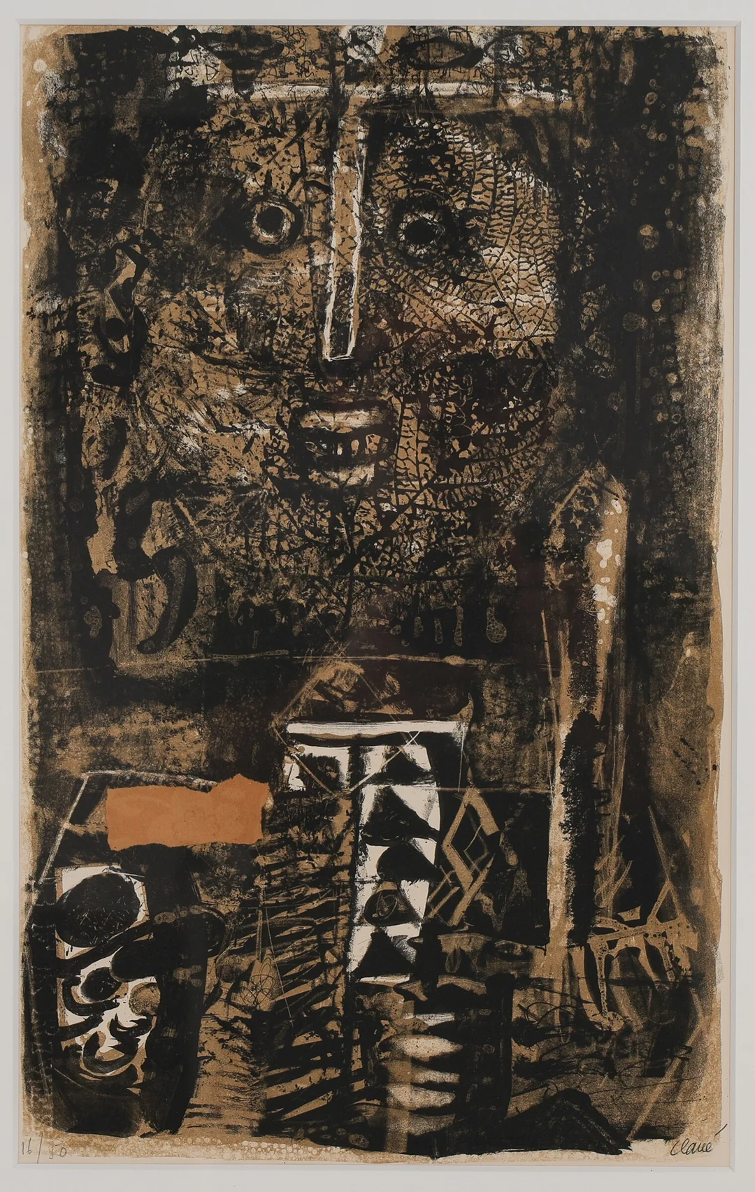 Antoni Clavé (1913-2005): Figural composition. Lithograph, around 1965. — Paintings and sculptures/Prints and photography — Lauritz