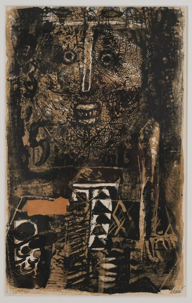 Antoni Clavé (1913-2005): Figural composition. Lithograph, around 1965.