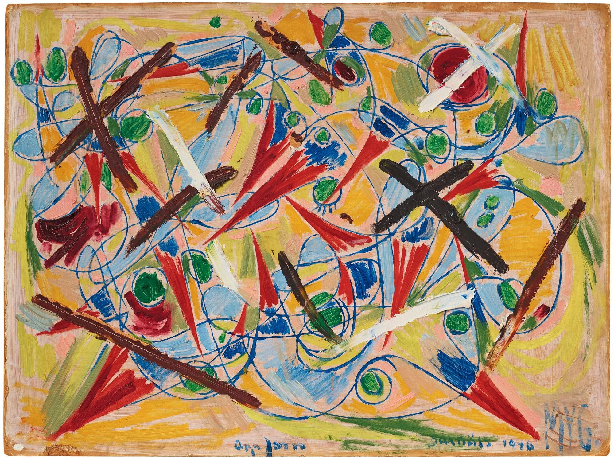 Asger Jorn, "Myg". — Bukowskis