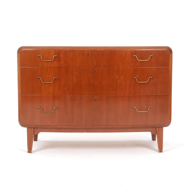 AXEL LARSSON. TILLSKRIVEN. Byrå, fyrlådig, Swedish Modern, Bodafors, 1940-tal.
