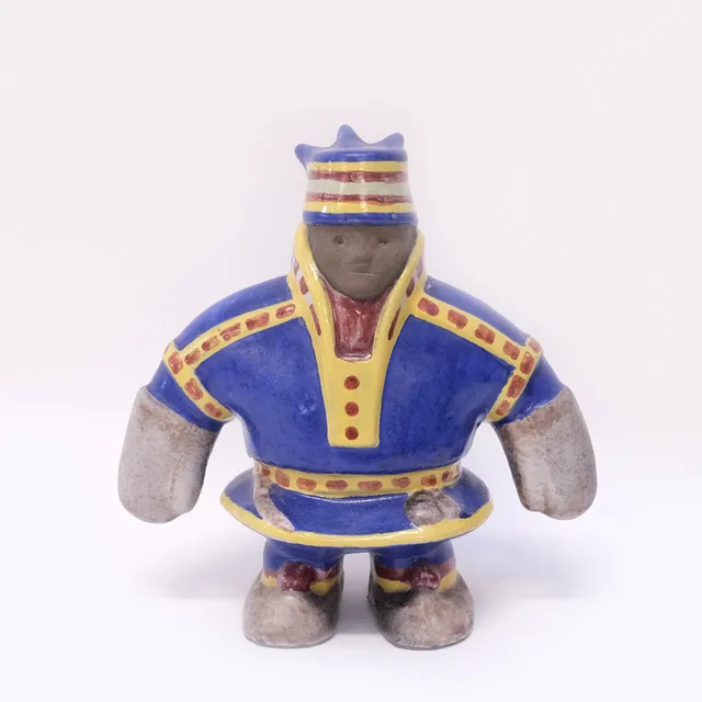 TAISTO KAASINEN. FIGURIN, SAME, UPSALA-EKEBY.