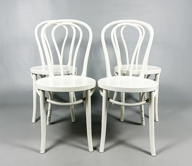 GILLIS LUNDGREN. STOLAR, 4 st, "Ögla", IKEA, plast, senare 1900-tal.