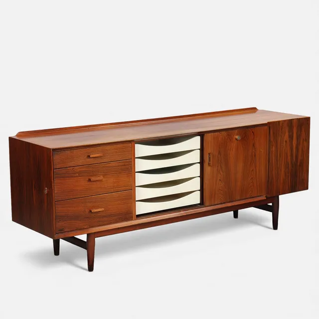 ARNE VODDER. Skænk af palisander model 209. ca 1970 erne. Danmark.