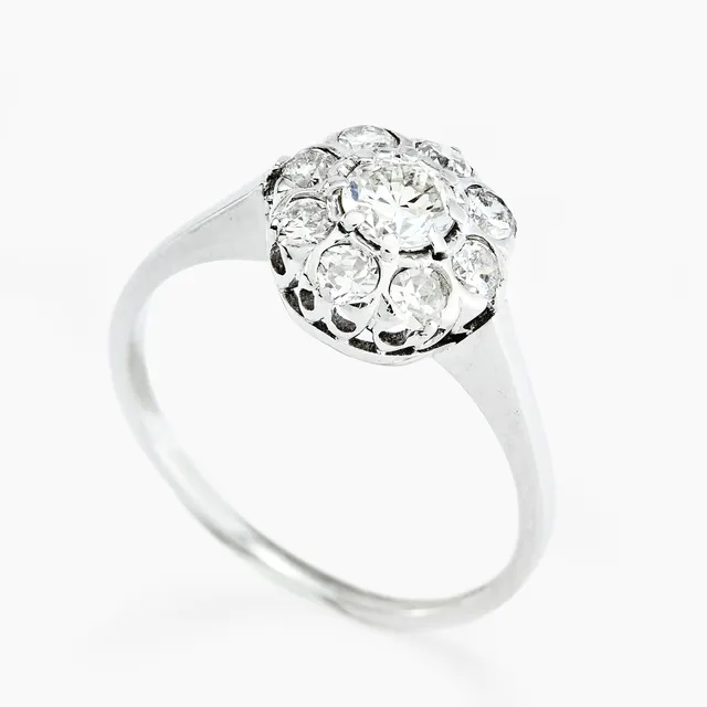Ring med diamanter — Ring med diamanter
