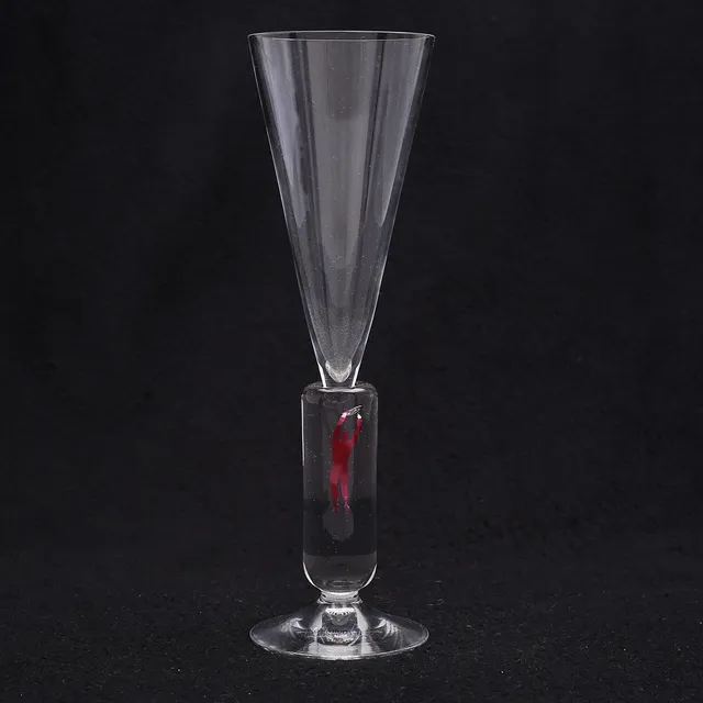 BERTIL VALLIEN. champagneglas, Millenium, 2000.