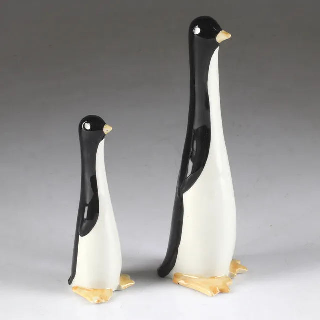 DOROTHY CLOUGH. Figuriner, 2 st, Pingviner, keramik, Upsala-Ekeby.