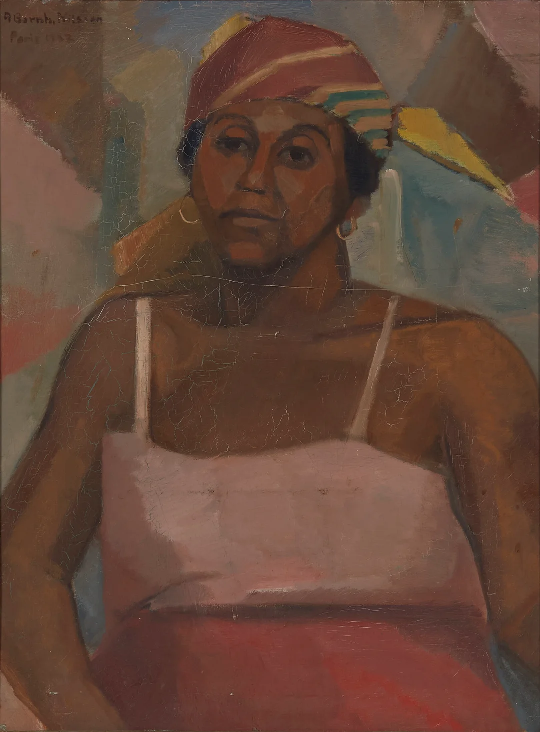 Önstad, Bernhard — Pariserkvinne, 1922 — Kunst/Maleri — Blomqvist