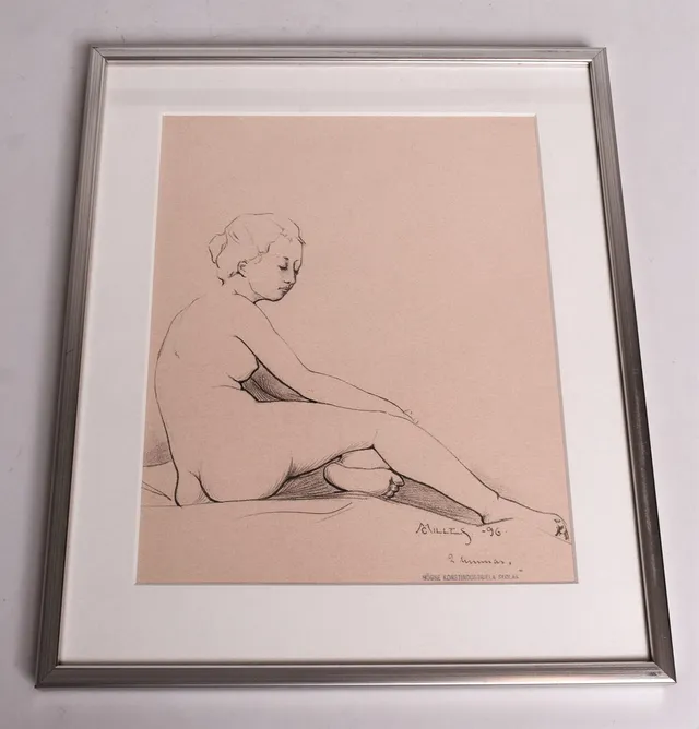 CARL MILLES. 1875-1955 tryck efter.