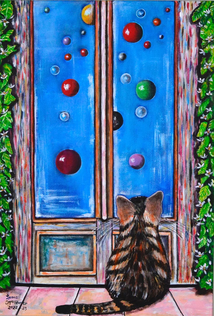 LEONA OPPENHEIMER. Olja på duk. — Paintings — Halmstads Auktionskammare