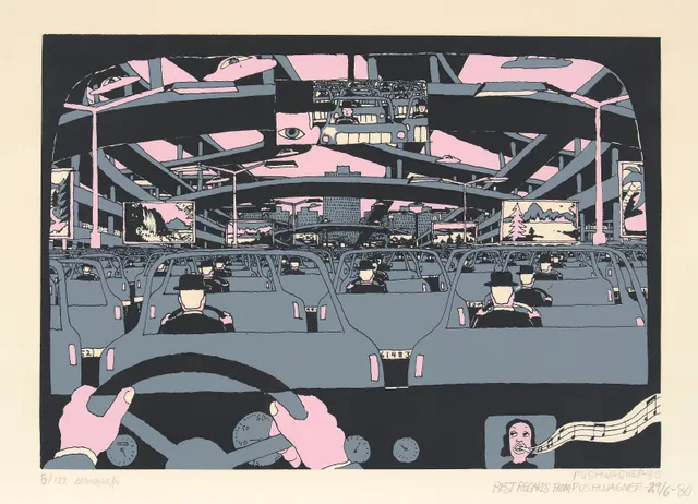 Pushwagner, Hariton — "Nesten fremme" 1980
