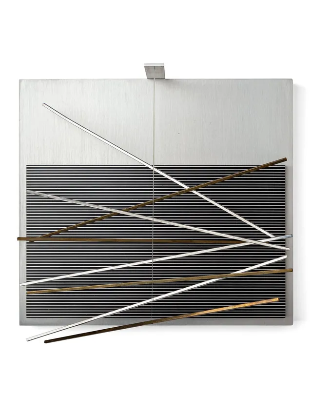 Jesús Rafael Soto, "Vibrations metalliques".