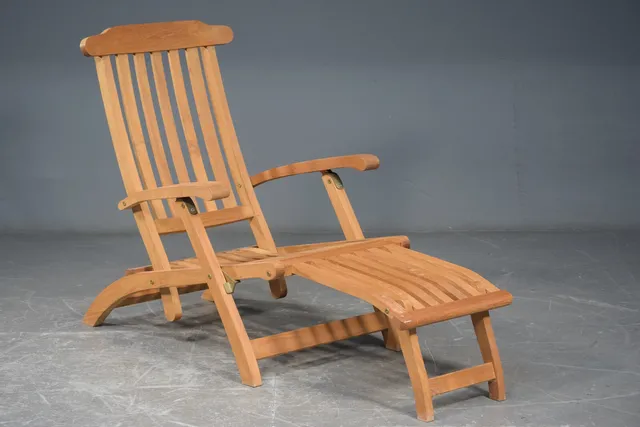 Dækstol af teak