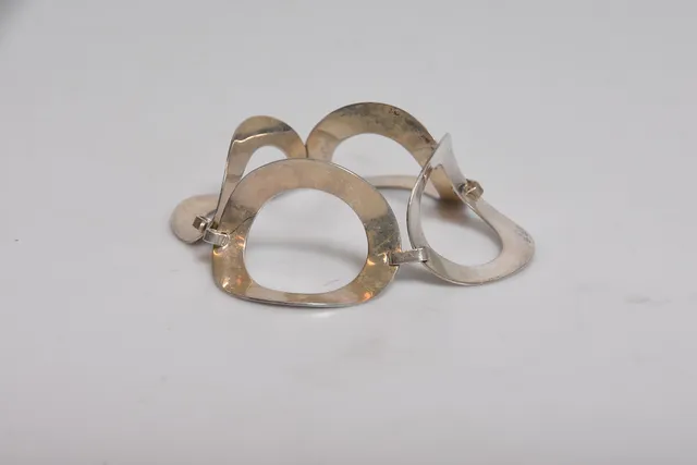 ARMBAND, silver, 1960 tal.