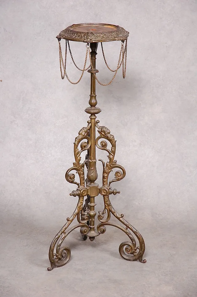 PIEDESTAL, gjutjärn, 1800-tal.