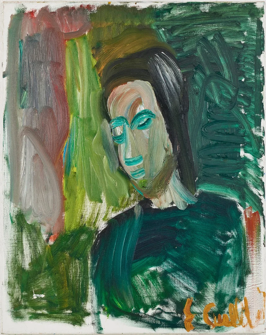 ERLAND CULLBERG. Porträtt. — Paintings — Stockholms Auktionsverk Magasin 5