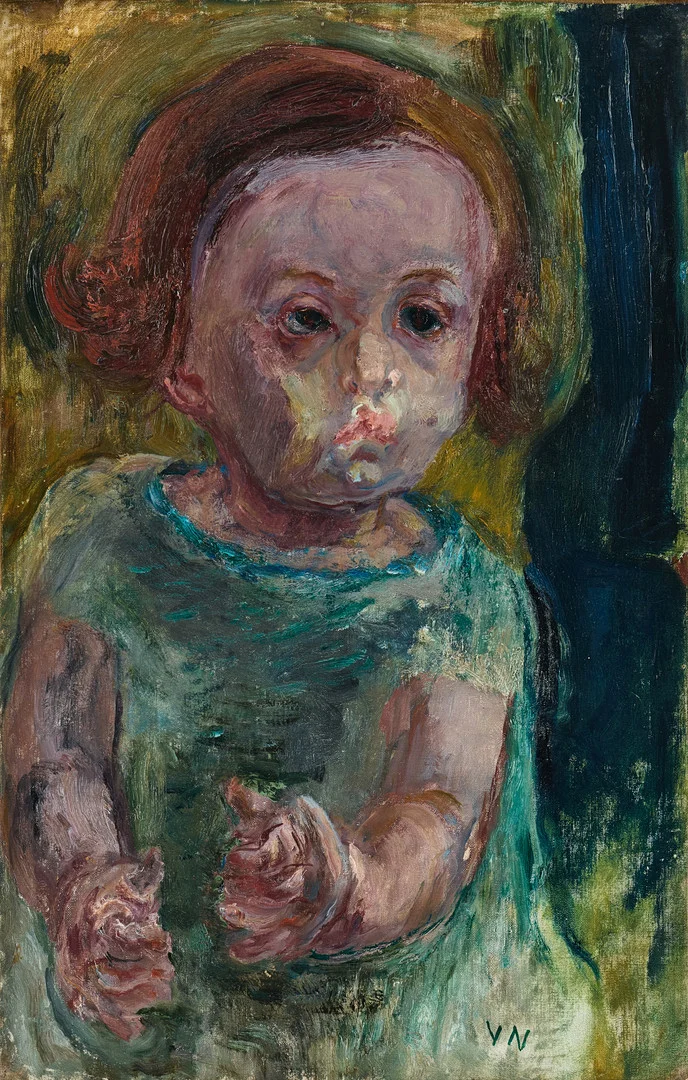 VERA NILSSON. "Anna-Lisa, 'Nian' ". — Paintings — Stockholms Auktionsverk Fine Art