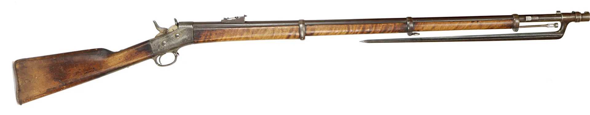 GEVÄR, fabrikat Carl Gustav, modell 1860, kaliber 12,7x44RF (Rimfire), tillv.nr 14569. — Military weapons — Walter Borg