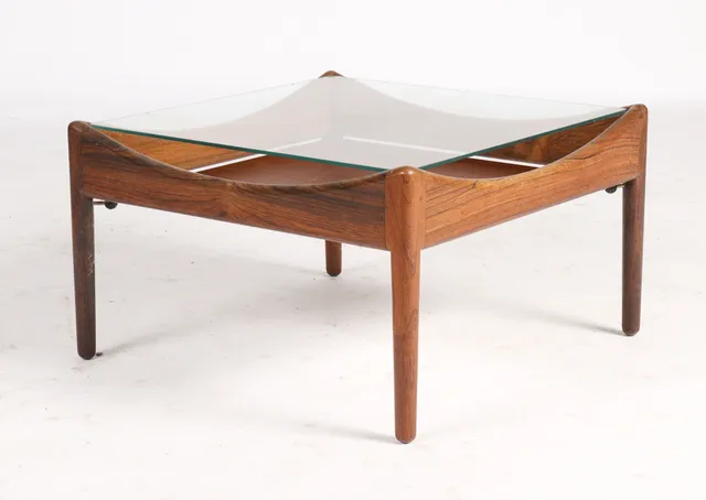 Kristian S. Vedel for Søren Willadsen, 'Modus' coffee table, rosewood
