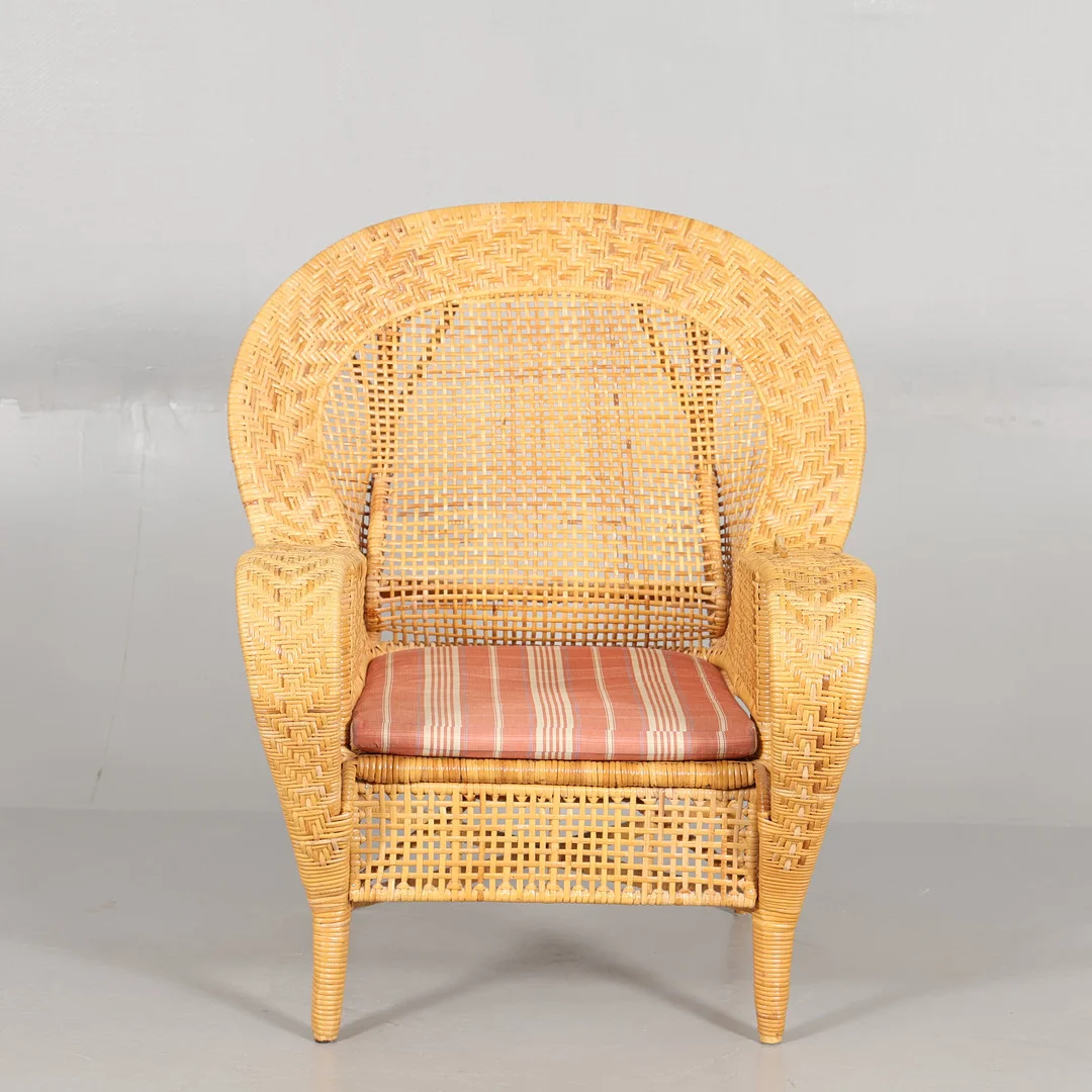 KAY FISKER. FÅTÖLJ, rotting "Canton Chair" Danmark, 1960-tal. — Armchairs & Chairs — Höörs Auktionshall