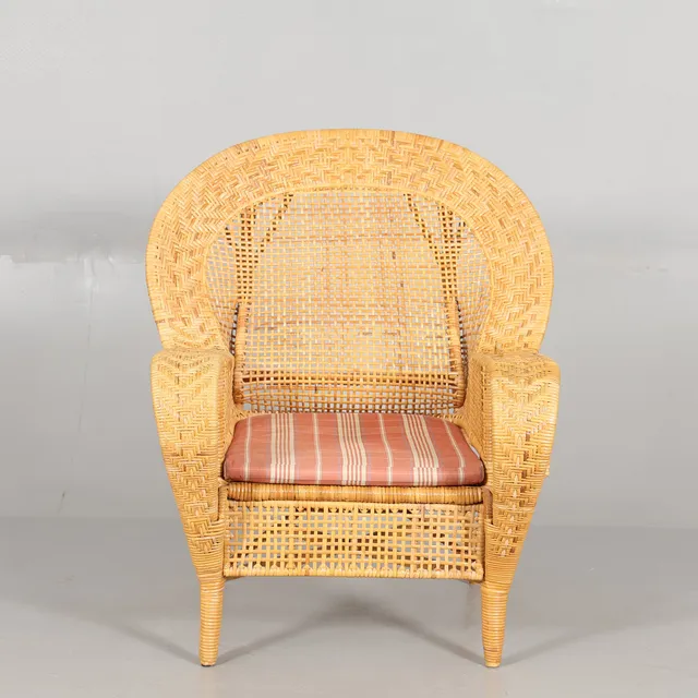 KAY FISKER. FÅTÖLJ, rotting "Canton Chair" Danmark, 1960-tal.