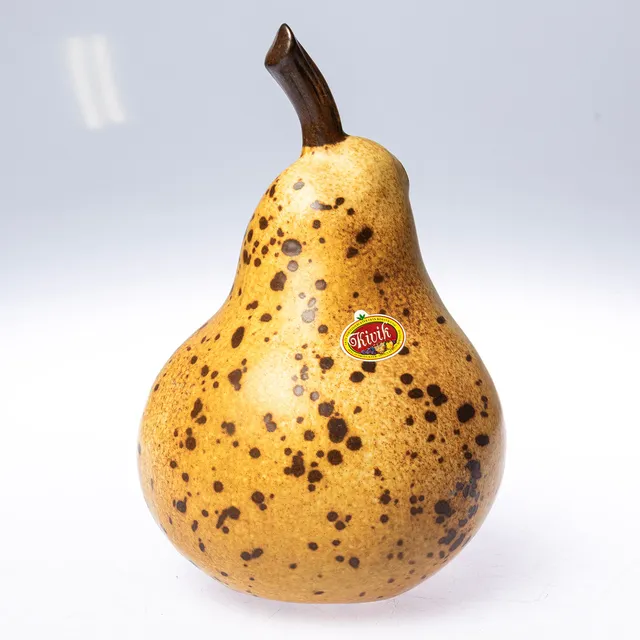 KERSTIN HÖRNLUND. Skulptur, päron, Rörstrand, signerad.