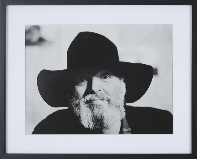 ROLF ADLERCREUTZ. Beppe Wolgers, fotografi, 1980, archival pigment print, signerad och numrerad 1/20 á tergo, samt etikettmärkt.